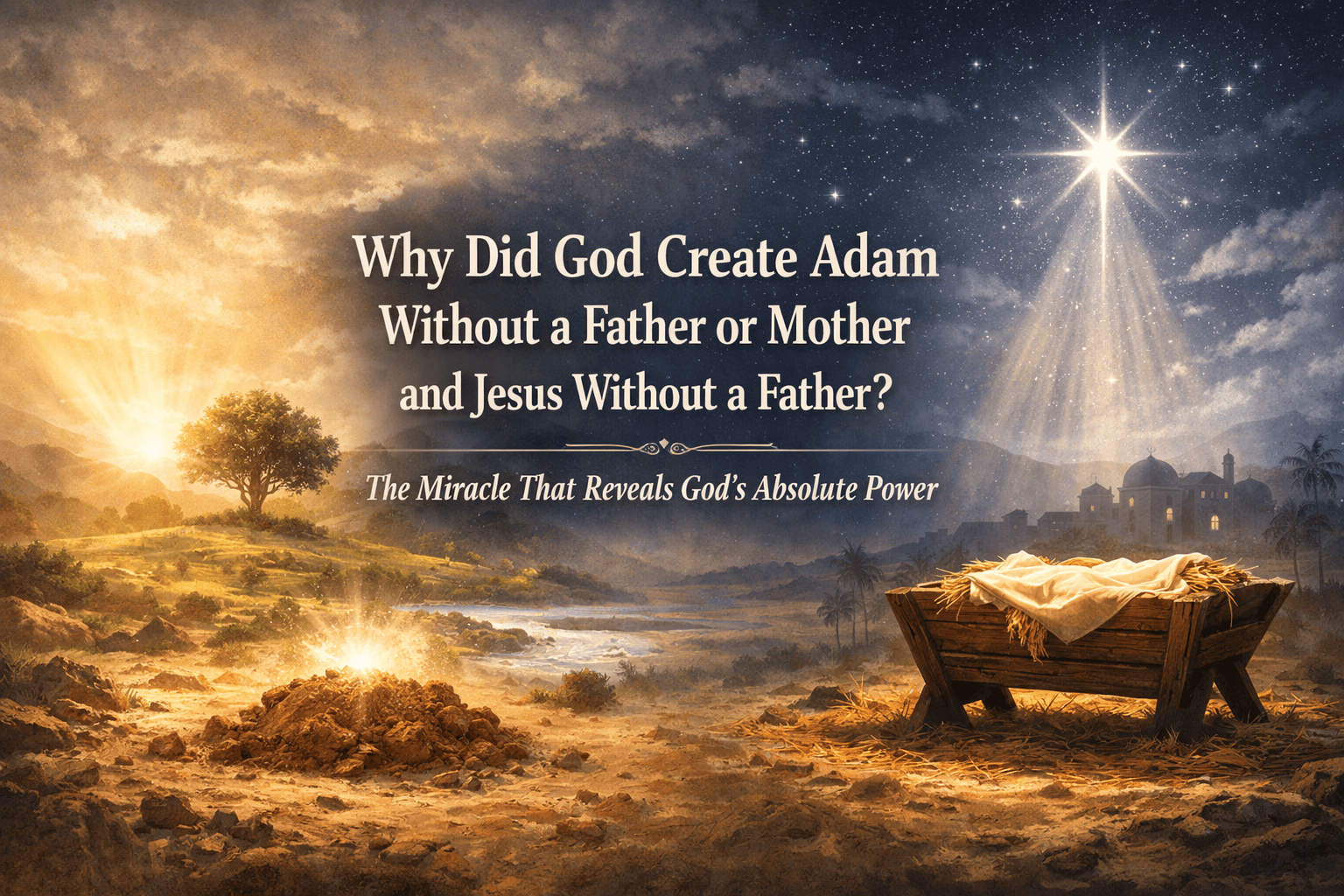 Why Was Adam Parentless and Jesus Fatherless? : Islamic Academy