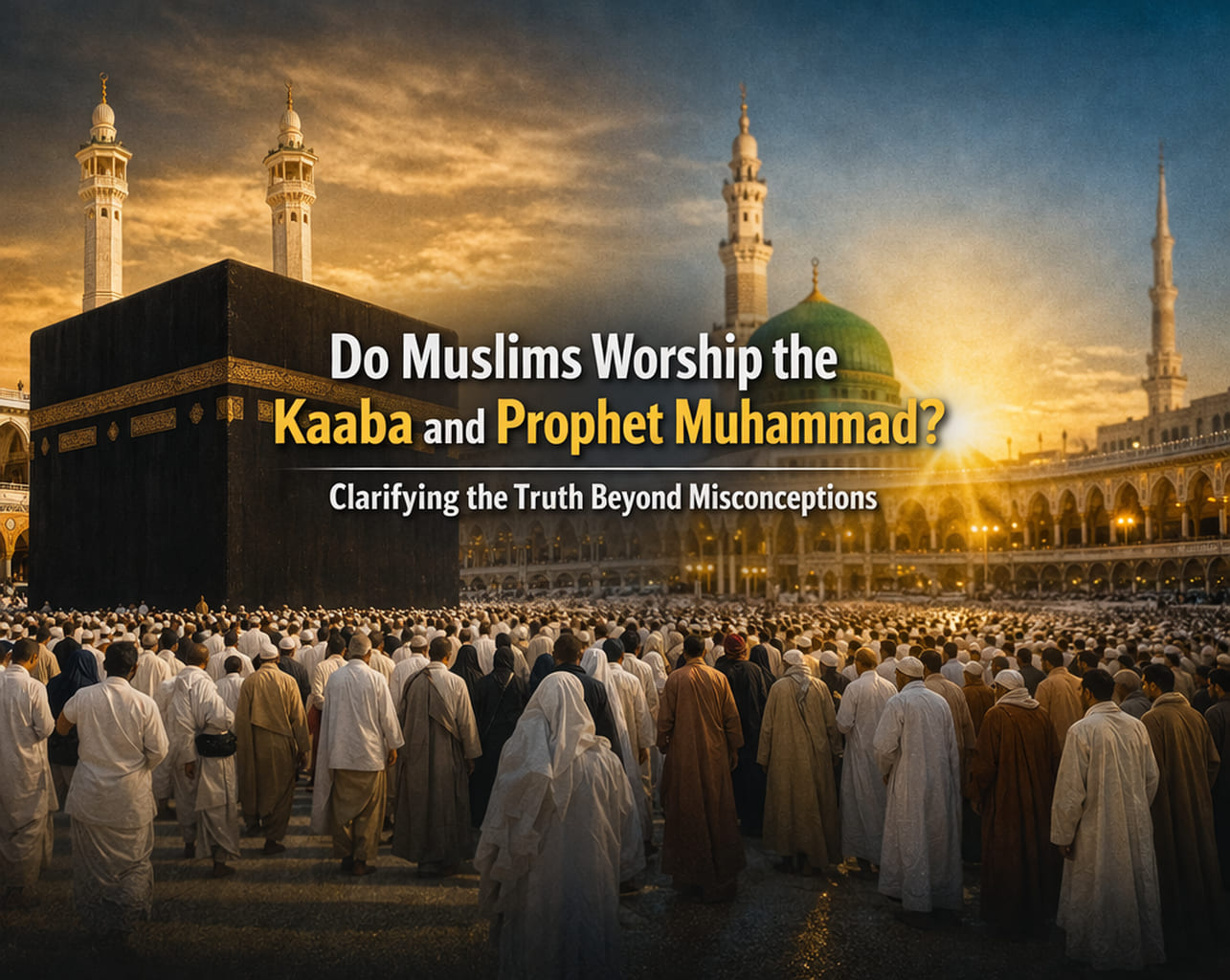 Muslims Do Do Muslims Worship the Prophet Muhammad? : Islam Learn Academy